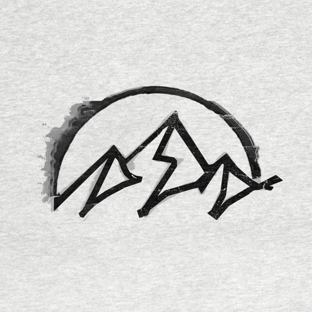 mountain sketch logo by pholange